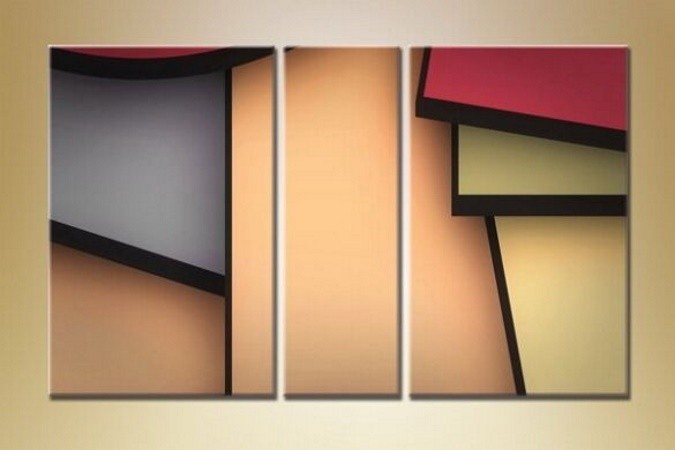 Картина Magic Color Triptych Abstraction 129 (1609987)