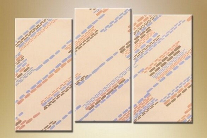 Картина Magic Color Triptych Abstraction 140 (1610008)
