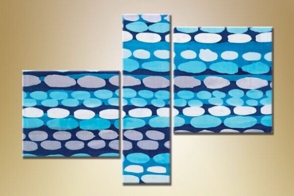 Картина Magic Color Triptych Abstraction 142 (1610007)