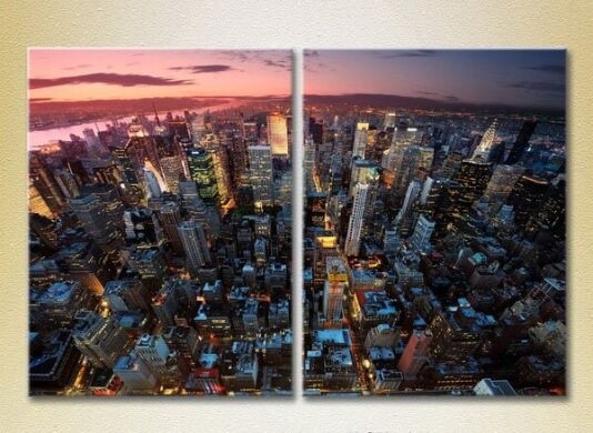 Картина ArtPoster New York/top view 02 (2502464)