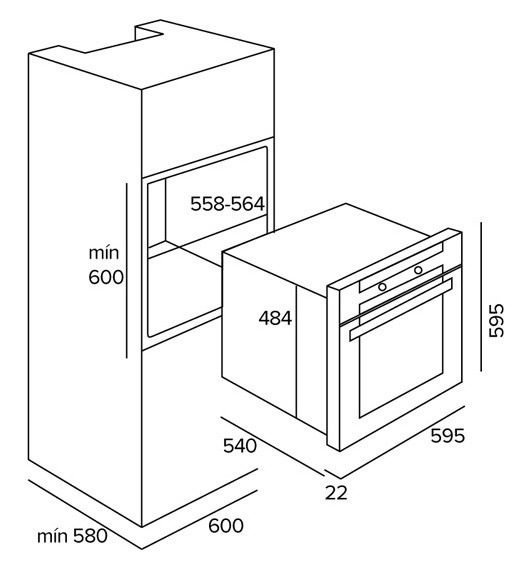 Электрический духовой шкаф Teka HSB 635