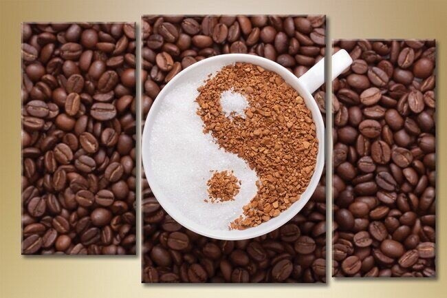 Картина Magic Color Triptych Coffee Yinyan (1547239)