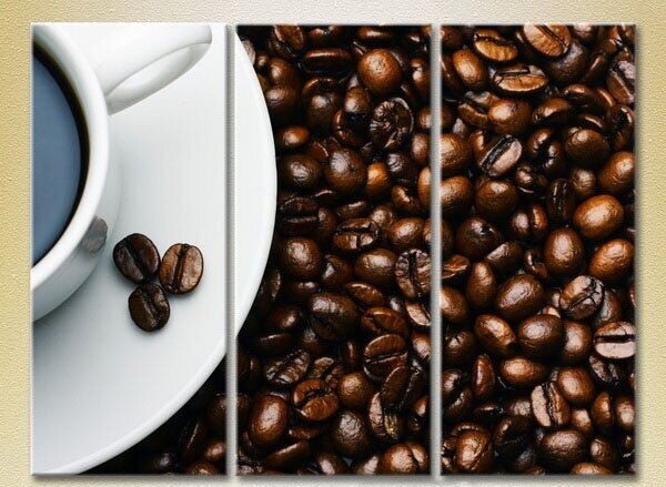 Картина Magic Color Triptych Cup of coffee (2698730)