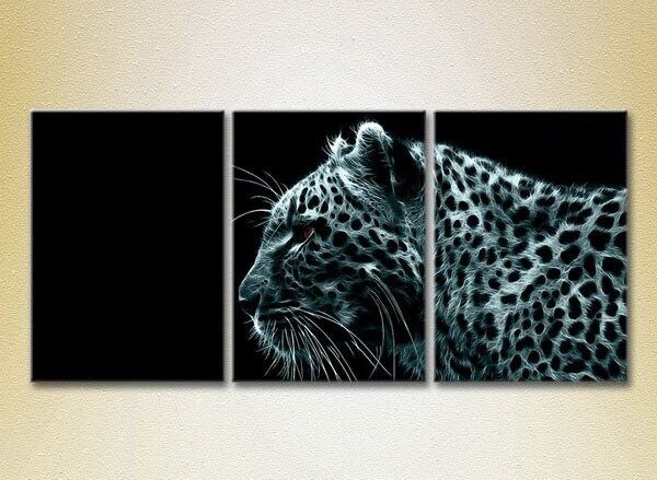 Картина Magic Color Triptych Fire Leopard (2698990)