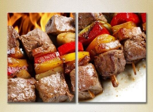 Картина ArtPoster Pork kebab (2602678)