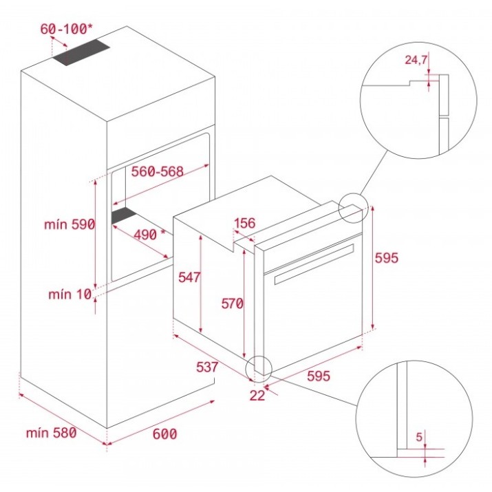 Cuptor electric Teka Ioven P Inox