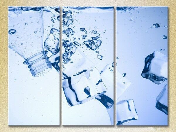 Картина Magic Color Triptych Ice and Water (2698663)