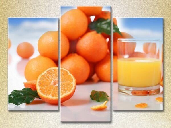 Картина Magic Color Triptych Mandarins (2698687)