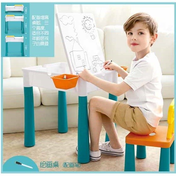 Детский столик со стулом Sluban Table Building Bricks 9in1 (B0788)