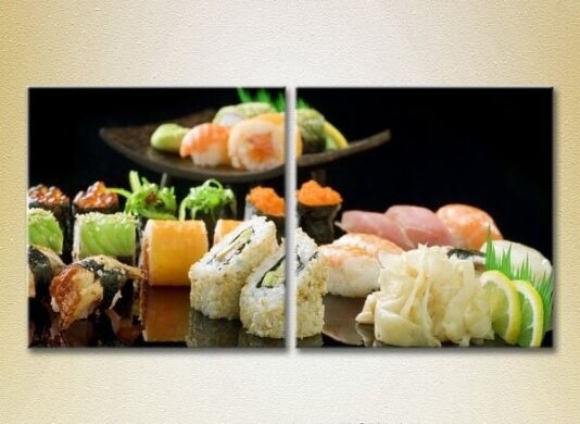 Pictură ArtPoster Sushi and rolls 03 (2602677)