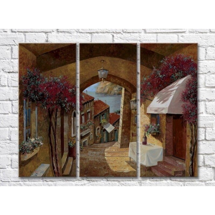 Картина ArtPoster Tables in the Courtyard (3470927)