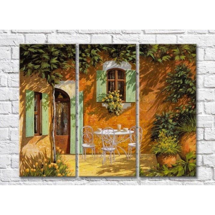 Картина ArtPoster Tables in the Courtyard (3470929)
