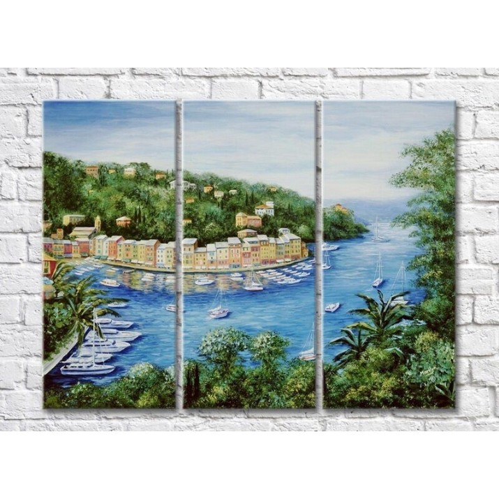 Картина ArtPoster Yacht in the Bay (3470941)