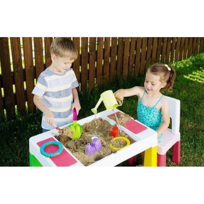 Детский столик со стулом Tega Baby Multifun (MF-001-106) Gray