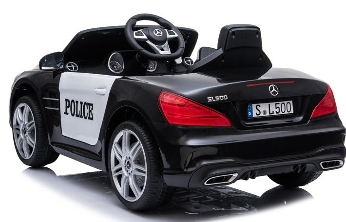 Электромобиль Toyland Mercedes SL500 Police Black
