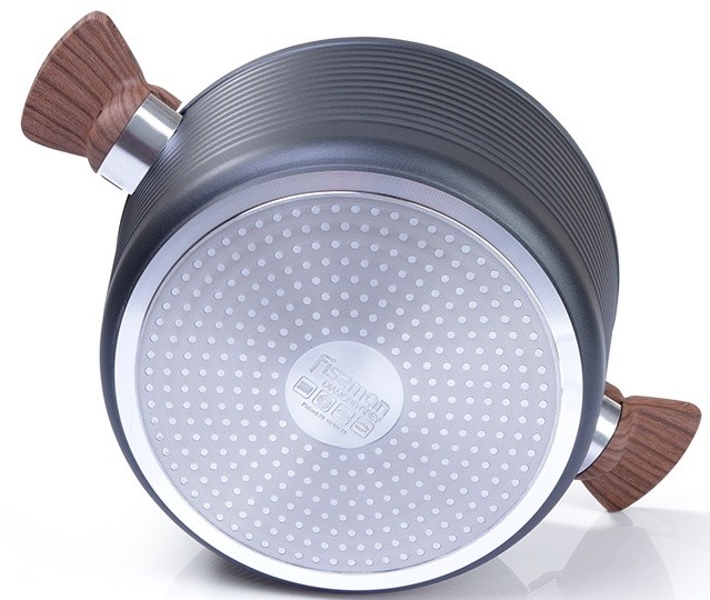 Кастрюля Fissman Diamond Grey 4304