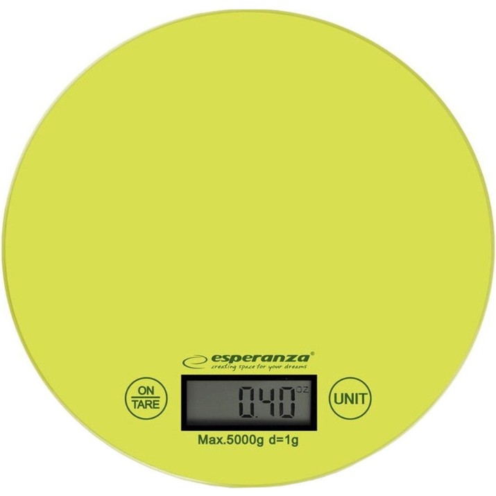 Cântar de bucătărie Esperanza Mango (EKS003G) Green