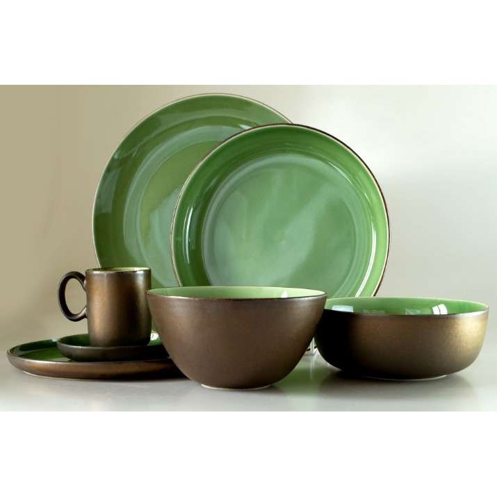 Набор пиал Alir Rainbow Green 9cm (1752781) 6pcs