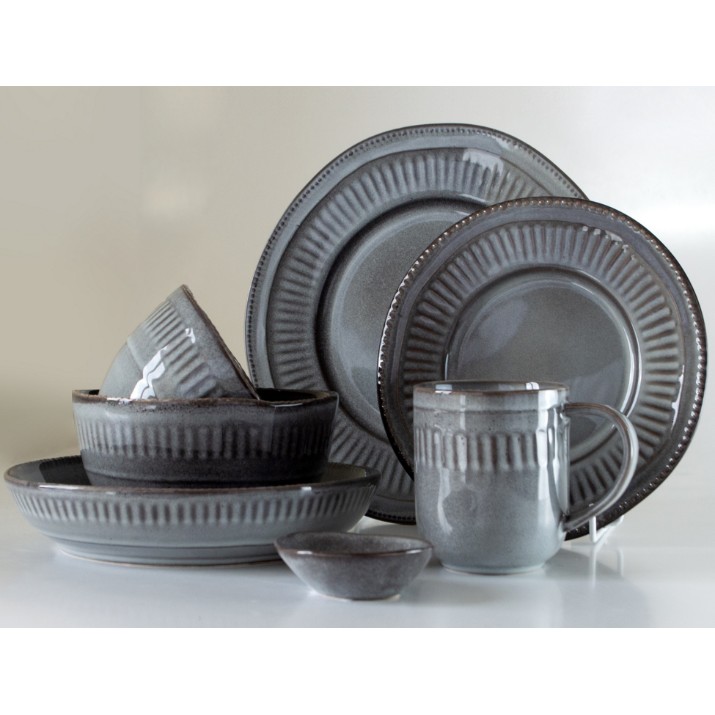 Набор пиал Alir Stone Gri 13cm (1752629) 6pcs