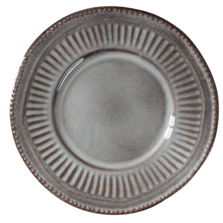 Набор сервировочных блюд Alir Stone Gri 21cm (1752625) 6pcs
