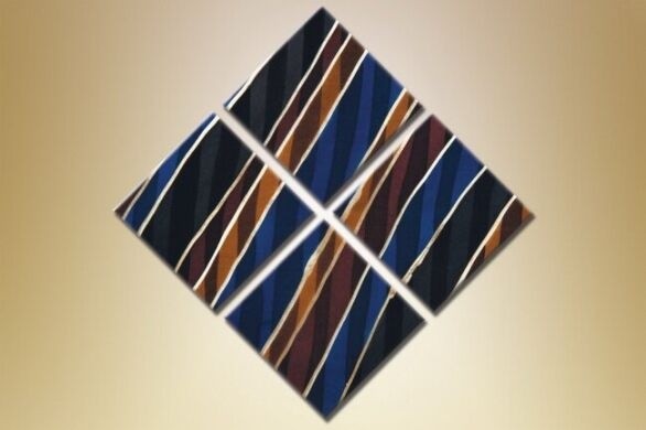 Pictură Rainbow Polyptych Abstraction 212 (1609956)