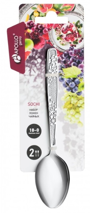 Набор чайных ложек Apollo Sochi SCH-52