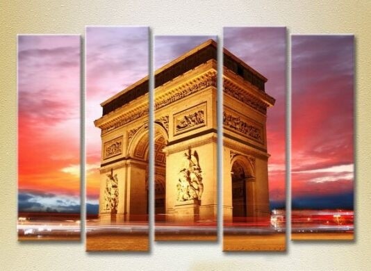 Картина Rainbow Polyptych Arc de Triomphe 011 (2224540)