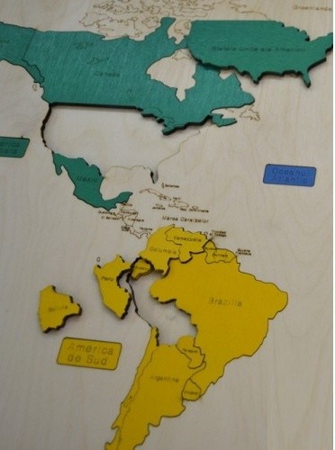 Puzzle Edujoc 98 World Map (hartalumii)