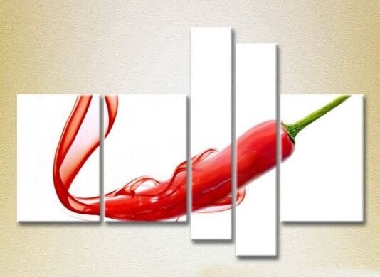 Картина Rainbow Polyptych Chili Pepper (2224615)
