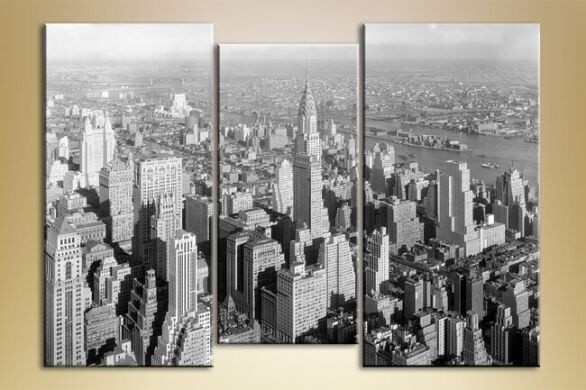 Картина Rainbow Polyptych Chrysler Building (1430788)
