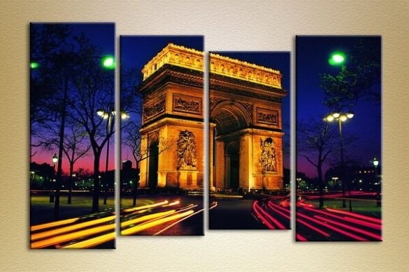 Картина Rainbow Polyptych Cities and Countries 19 (1681395)