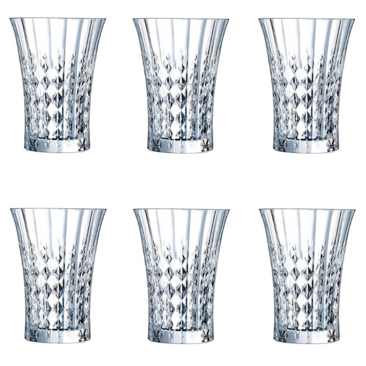 Набор стаканов Cristal D'Arques Lady Diamond 360ml (L9746) 6pcs