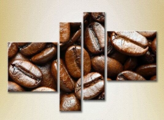 Pictură Rainbow Polyptych Coffee Beans 04 (2220236)