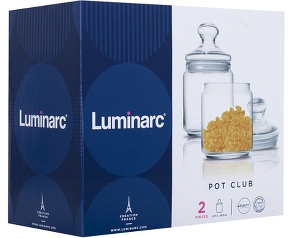 Банки для хранения Luminarc Club (P1425) 2pcs