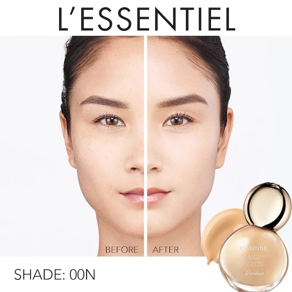 Fond de ten pentru față Guerlain L'Essentiel Natural Glow Foundation SPF 20 00N 30ml