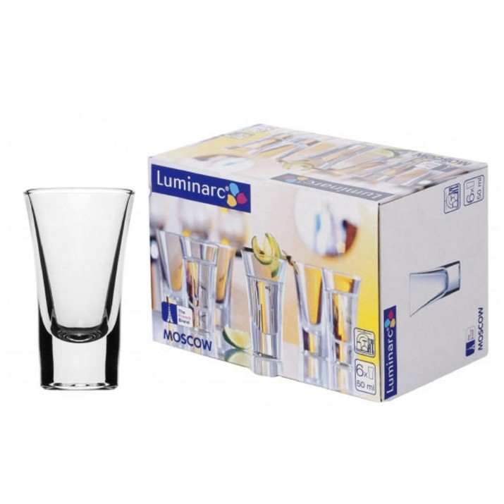 Set pahare Luminarc Moscow 50ml 6pcs (H5067)