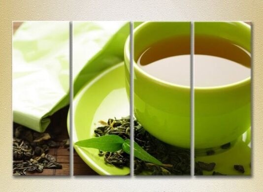 Картина Rainbow Polyptych Green Tea 01 (2220232)