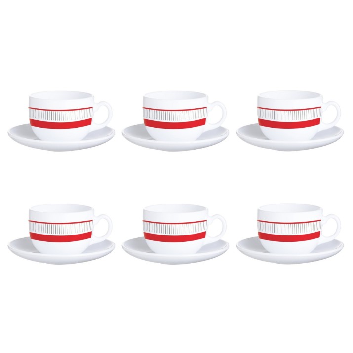 Сервиз Luminarc Timeo Red 90ml (Q0288)