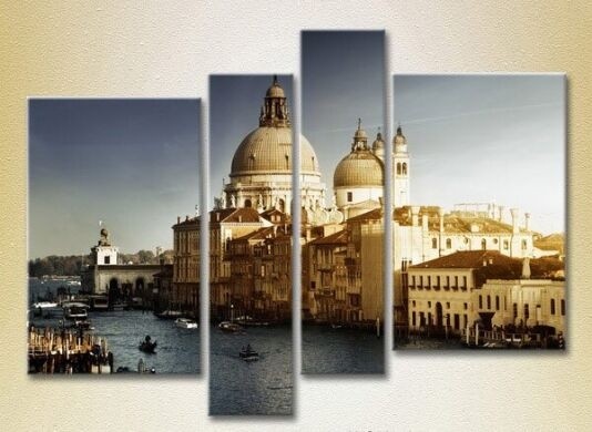 Pictură Rainbow Polyptych Italy Venice 01 (2718131)