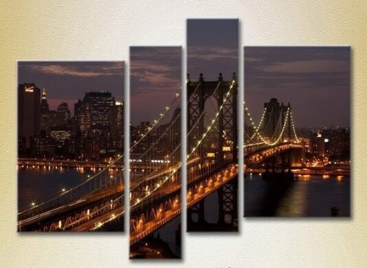 Картина Rainbow Polyptych USA New York 02 (2718182)