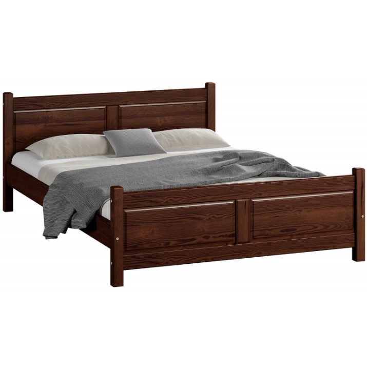 Кровать Poland Lena 140х200 Walnut