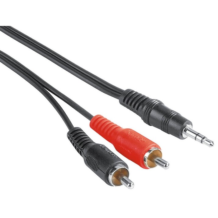 Кабель Hama Audio 3.5mm 2 RCA Plugs (30456)