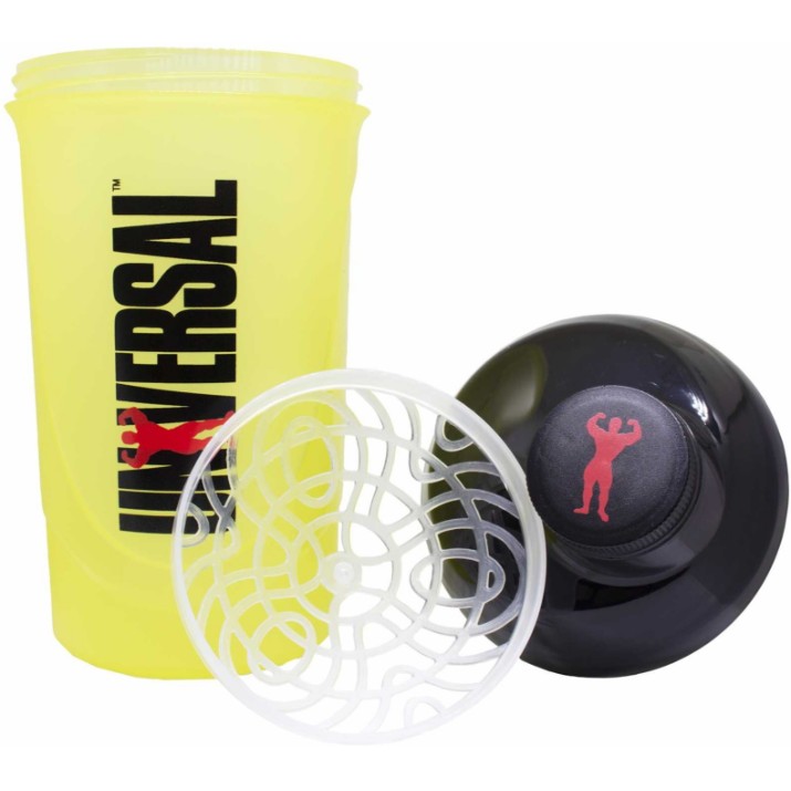 Шейкер для спортивного питания Animal Shaker Universal Yellow 600ml