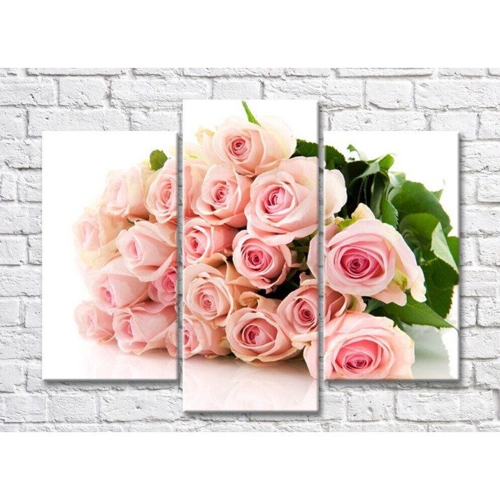 Картина Gallerix Lush bouquet of peach roses (500550)