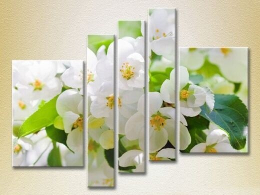 Pictură Gallerix Polyptych Apple Blossom 03 (2932892)