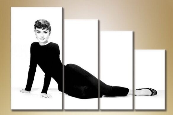 Pictură Gallerix Polyptych Audrey Hepburn (1523177)