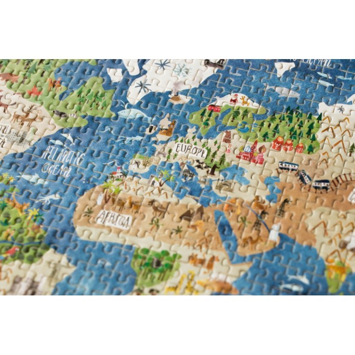 Puzzle Londji 600 Micropuzzle Discover the World (PZ201)