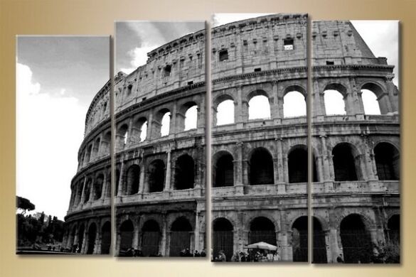 Pictură Gallerix Polyptych Colosseum Rome (1523169)