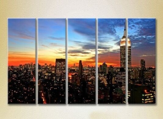 Pictură Gallerix Polyptych Empire State Building 10 (2224556)