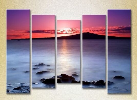 Pictură Gallerix Polyptych Morning Sunrise 05 (2224801)